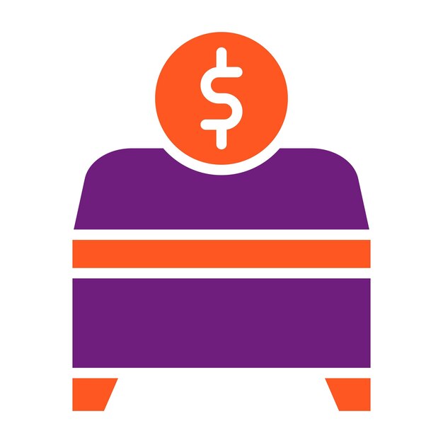Ilustración del diseño del icono vectorial de Zakat