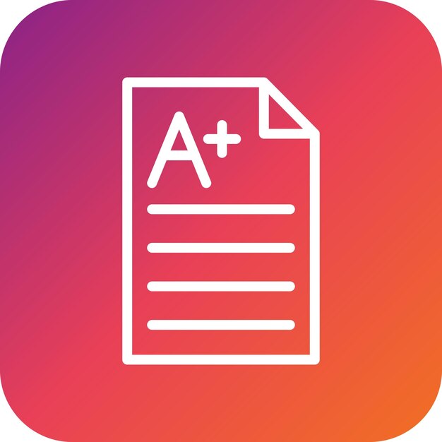 Una ilustración de diseño de icono vectorial