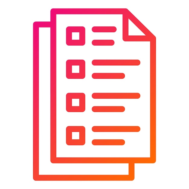 Ilustración de diseño de íconos vectoriales de archivos