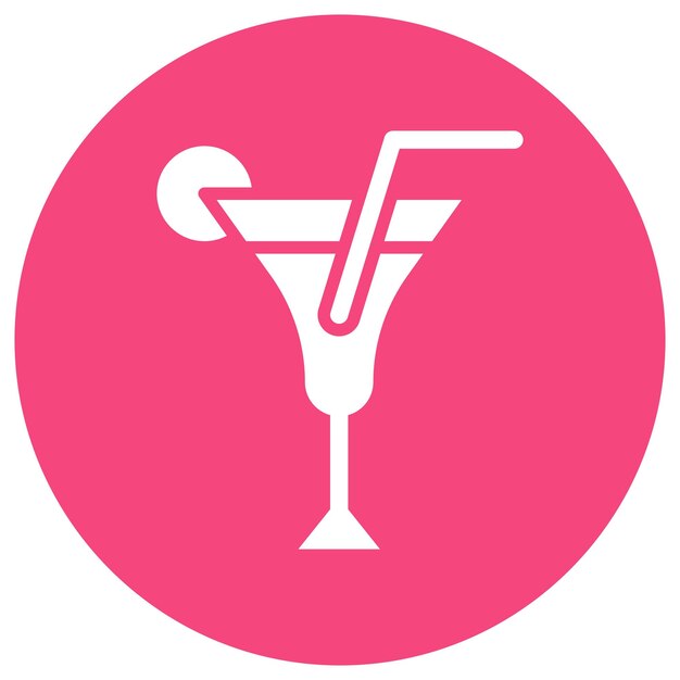 Ilustración de diseño de íconos vectoriales de bebidas