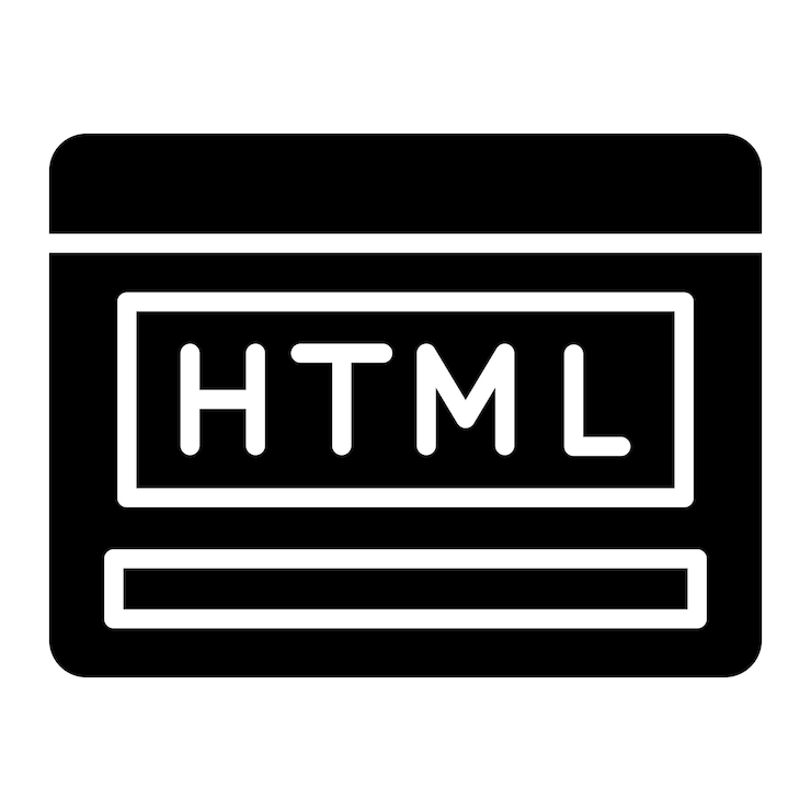 Vector ilustración del diseño de iconos vectoriales en html