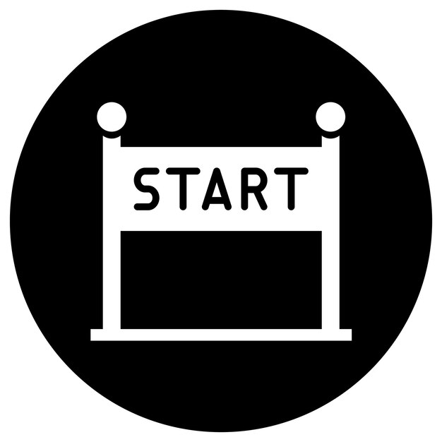 Ilustración de diseño de íconos vectoriales de inicio