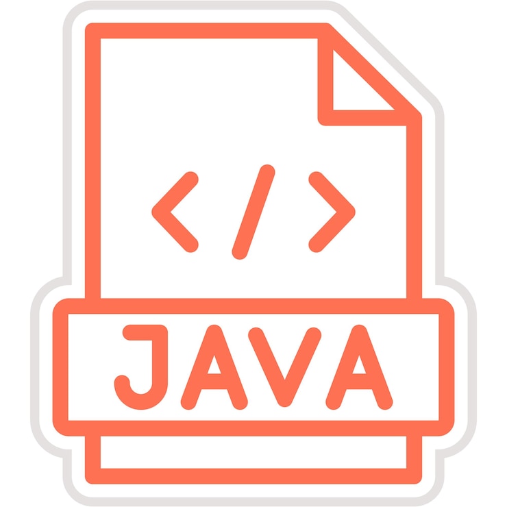 Vector ilustración del diseño de íconos vectoriales de java