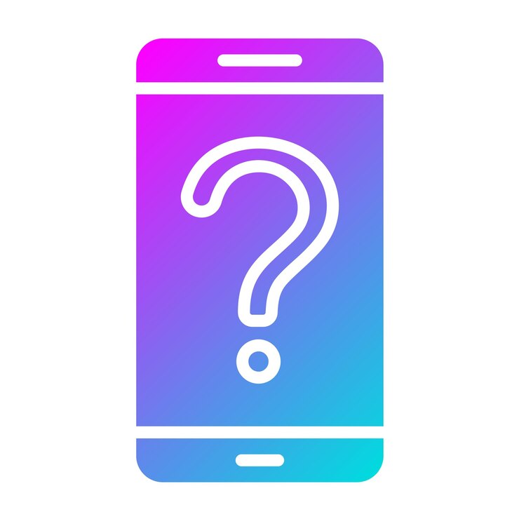 Vector ilustración de diseño de íconos vectoriales de preguntas en línea