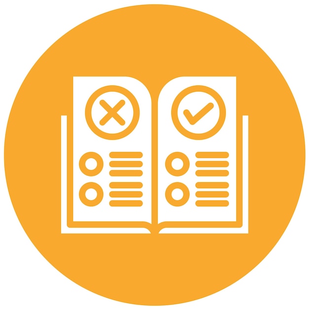 Ilustración de diseño de iconos vectoriales de reglas
