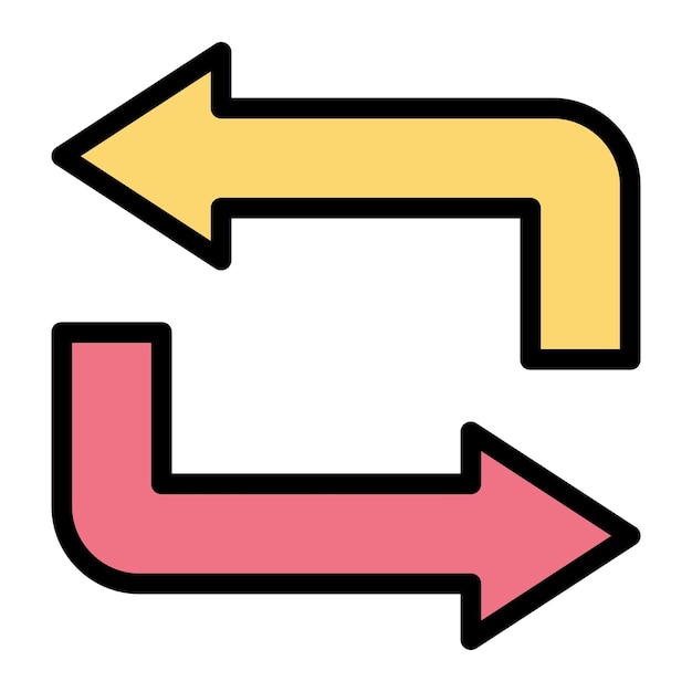 Ilustración de diseño de íconos vectoriales repetidos