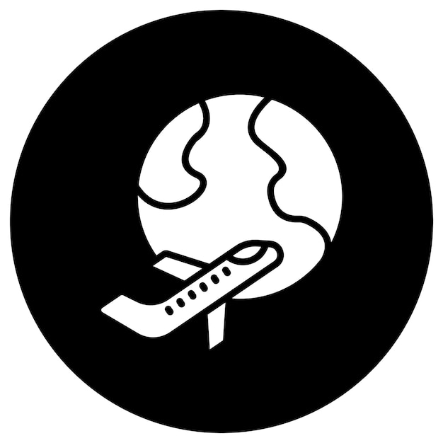 Ilustración de diseño de íconos vectoriales de viaje