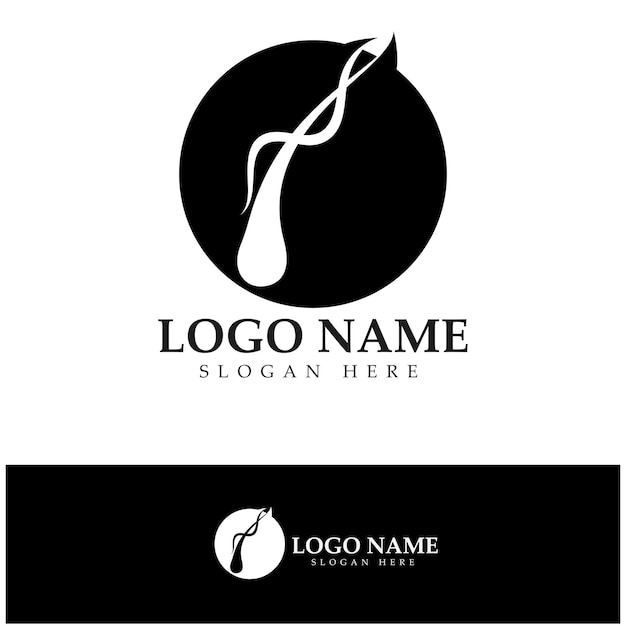 Ilustración de diseño de imagen de vector de logotipo de eliminación de logotipo de trasplante de cabello de logotipo de tratamiento de cabello