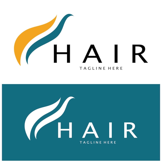 Ilustración de diseño de imagen de vector de logotipo de eliminación de logotipo de trasplante de cabello de logotipo de tratamiento de cabello
