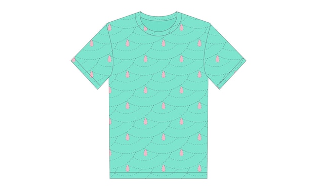 Ilustración de diseño de impresión para camiseta