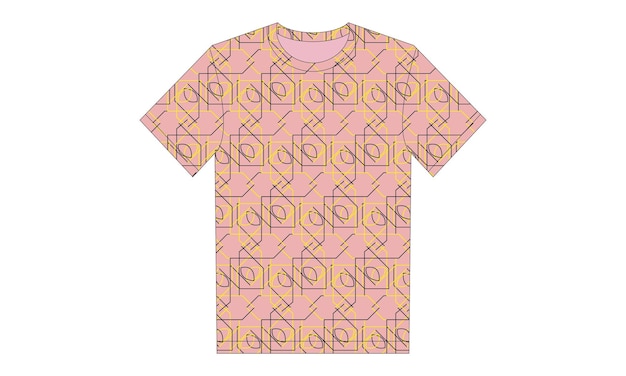 Ilustración de diseño de impresión para el diseño de moda