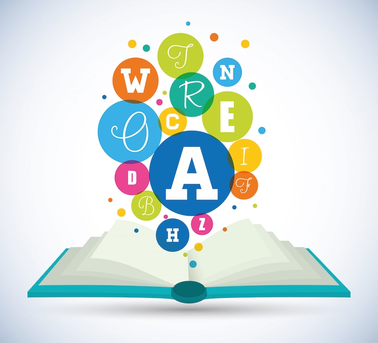 Vector ilustración de diseño de libros