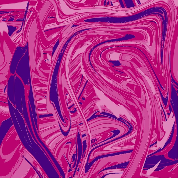 ilustración de diseño líquido