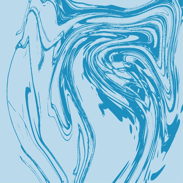 ilustración de diseño líquido