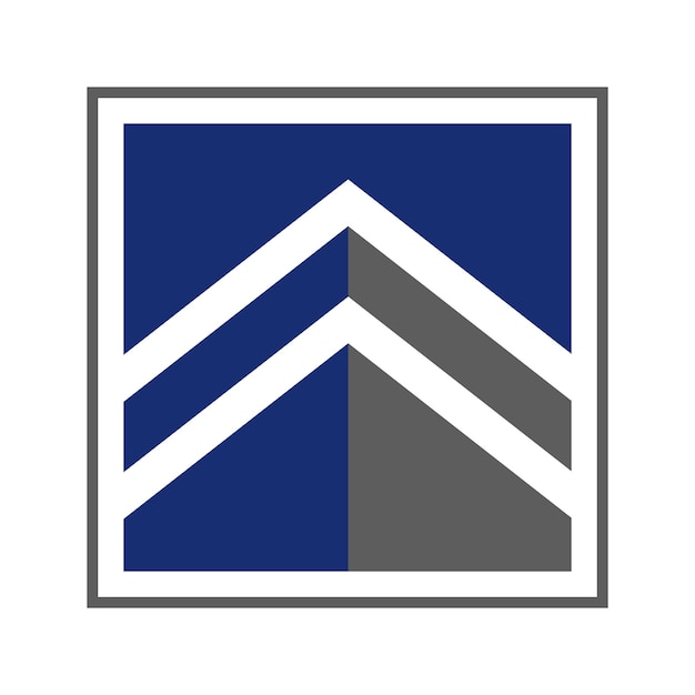 Ilustración del diseño del logotipo de bienes raíces