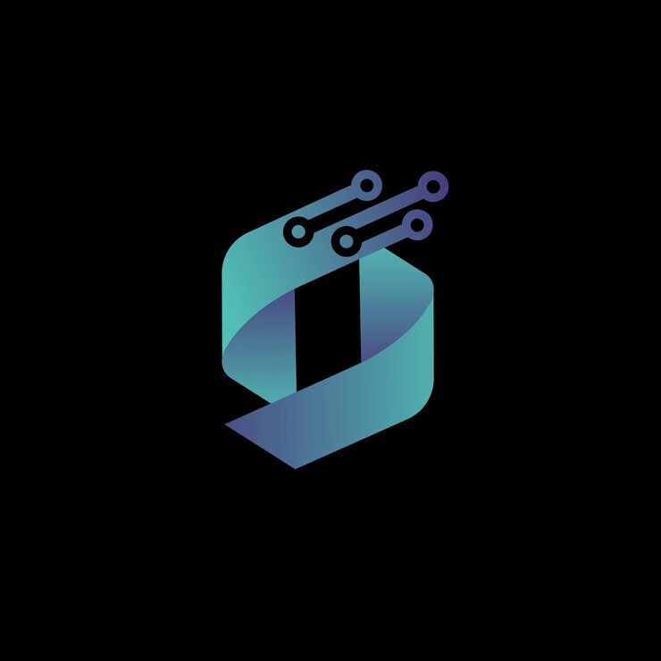 Vector ilustración de diseño de logotipo de letra s tech diseño de logotipo digital s tech