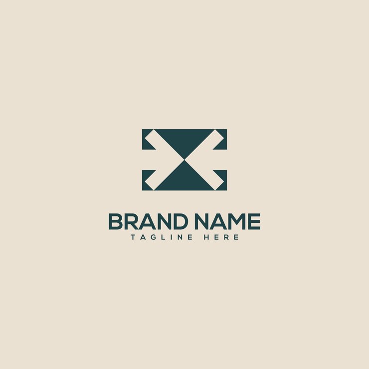 Vector ilustración del diseño del logotipo del vector de flecha abstracto