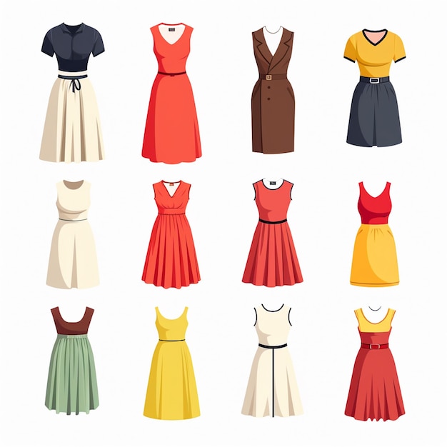 Ilustración diseño de moda fondo gráfico impresión vectorial arte textil vintage retro whi
