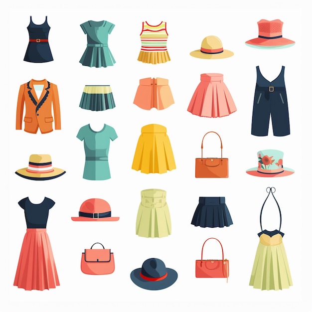 Ilustración diseño de moda fondo gráfico impresión vectorial arte textil vintage retro whi