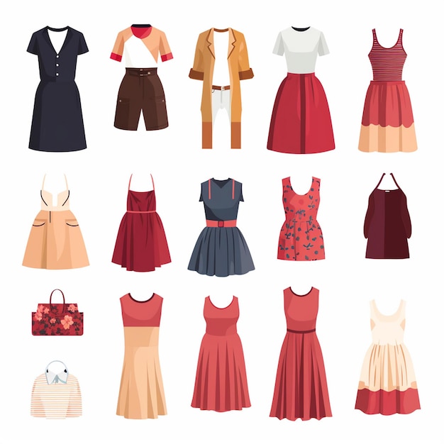 Ilustración diseño de moda fondo gráfico impresión vectorial arte textil vintage retro whi
