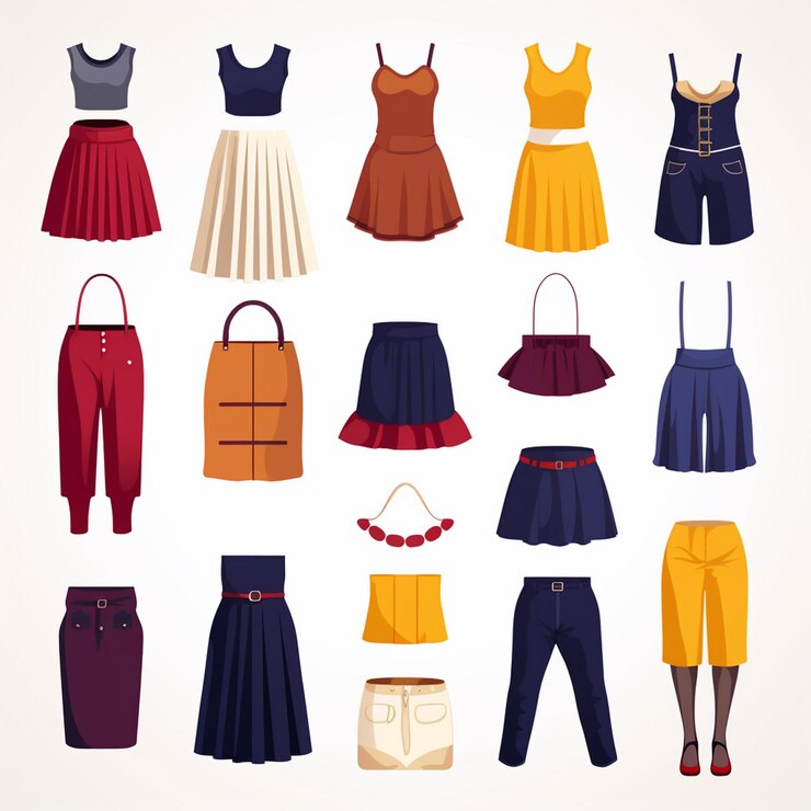 Vector ilustración diseño de moda fondo gráfico impresión vectorial arte textil vintage retro whi
