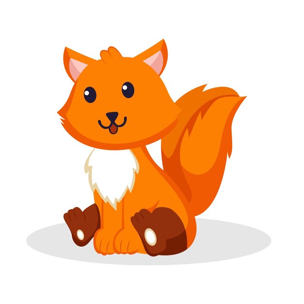 Ilustración de diseño de personajes de Fox