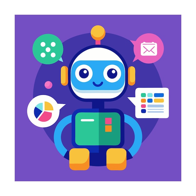 Ilustración de diseño plano de soporte al cliente