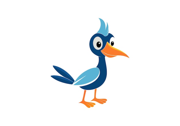 Ilustración de diseño vectorial de aves