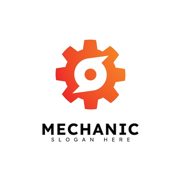 Ilustración de diseño vectorial de icono de logotipo friki
