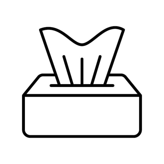 Ilustración del diseño vectorial del icono de tejido