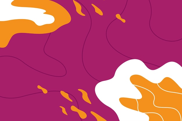 Ilustración de diseño web plano vectorial de fondo abstracto colorido