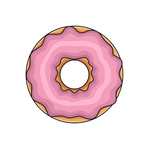 Ilustración de donut