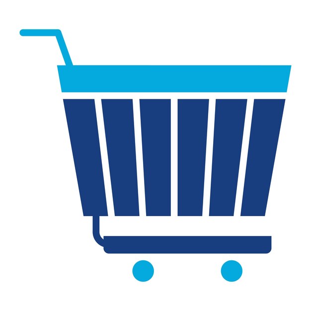 Ilustración de Duotone para el carrito de compras