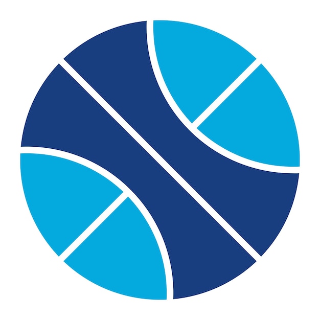 Ilustración duotónica de baloncesto