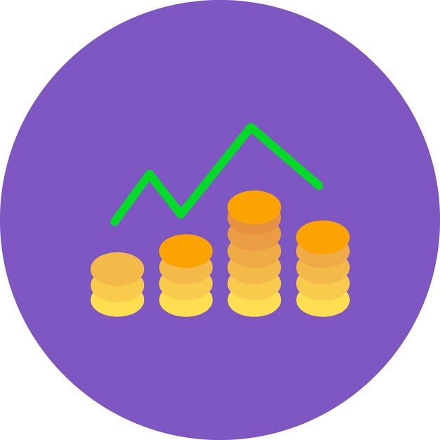 Ilustración de la economía en aumento