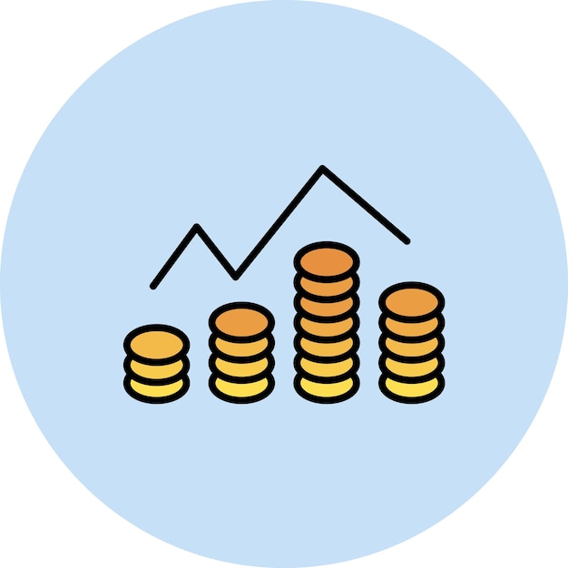 Ilustración de la economía en aumento