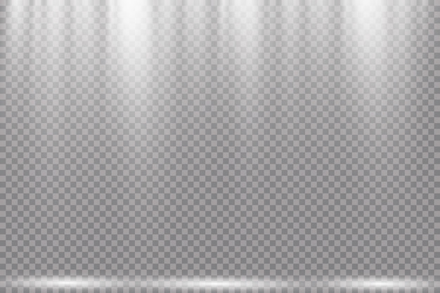 Ilustración de efecto de luz brillante