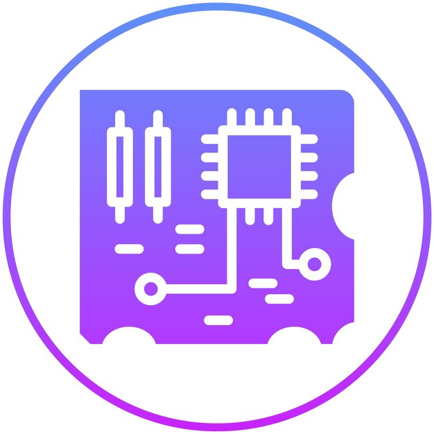 Ilustración electrónica del icono vectorial del conjunto de iconos de contaminación