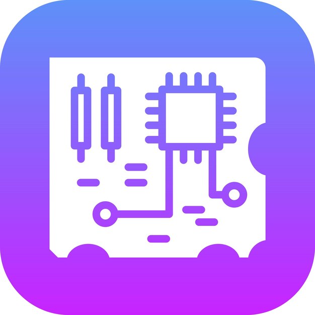 Ilustración electrónica del icono vectorial del conjunto de iconos de contaminación