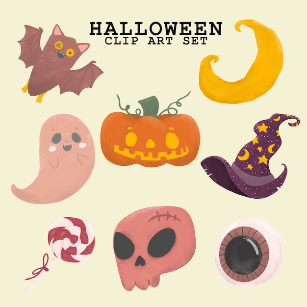 Ilustración de elemento de halloween