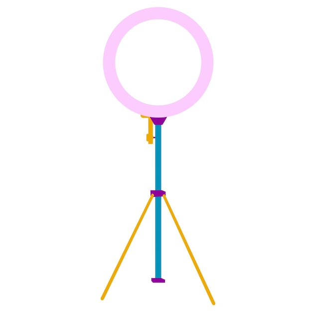 Ilustración de los elementos de luz del anillo