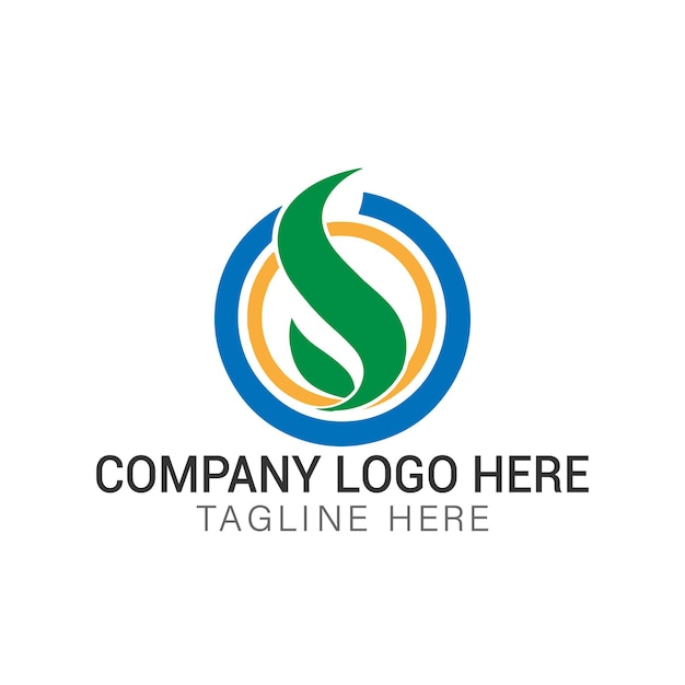Ilustración de los elementos mínimos de la plantilla del logotipo