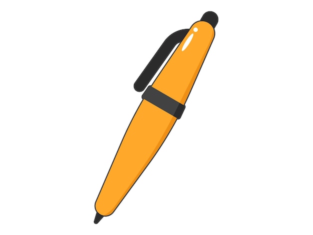Ilustración de la escuela primaria con bolígrafo