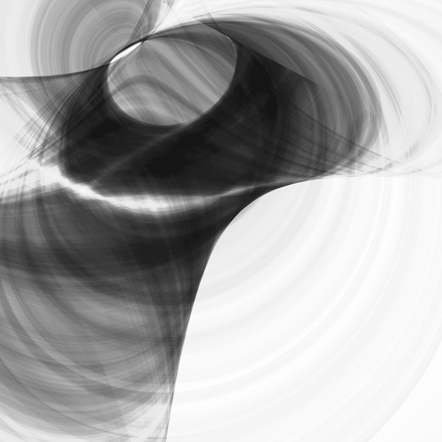 Ilustración de estilo futurista de fondo de onda abstracta