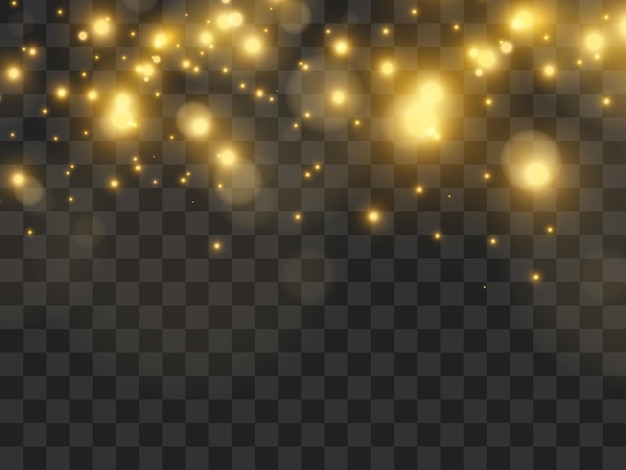 Ilustración de estrella hermosa brillante de un efecto de luz