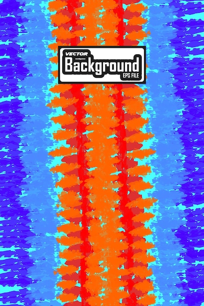 Ilustración de las existencias vectoriales de Tie Dye Abstract Colorful