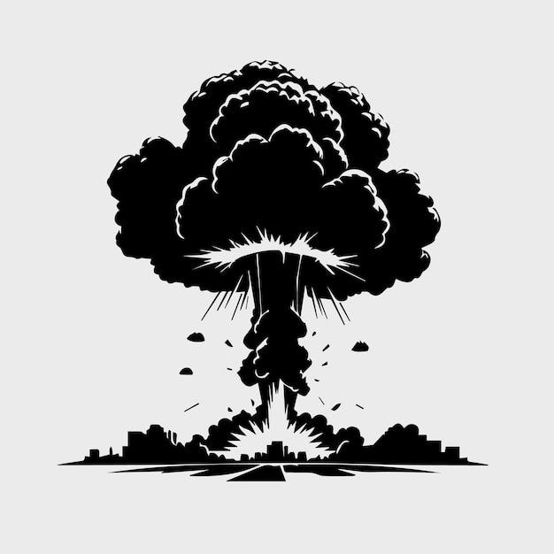 Ilustración de la explosión vectorial