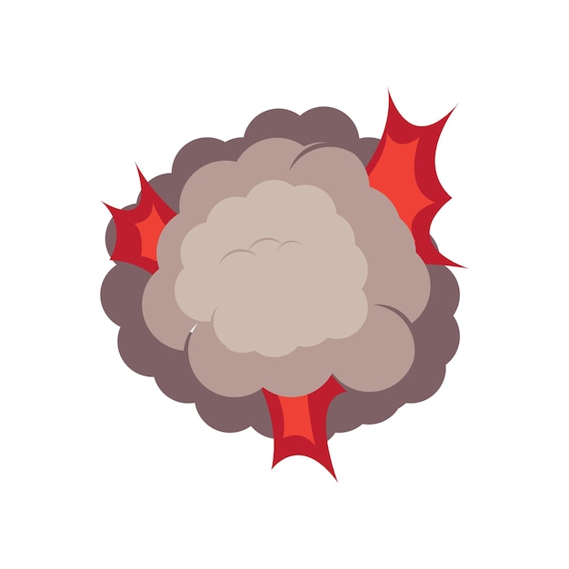 Ilustración de explosión