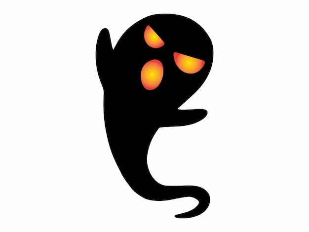 Ilustración del fantasma de Halloween