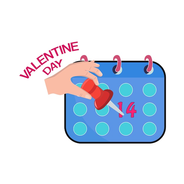 Ilustración de la fecha del calendario